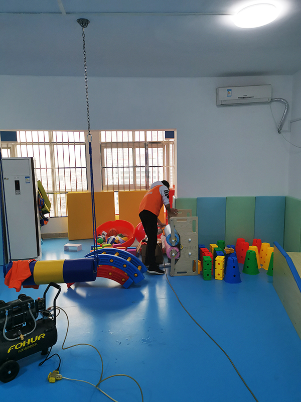 南宁市尚观文化感统教育教室360度无死角空气净化